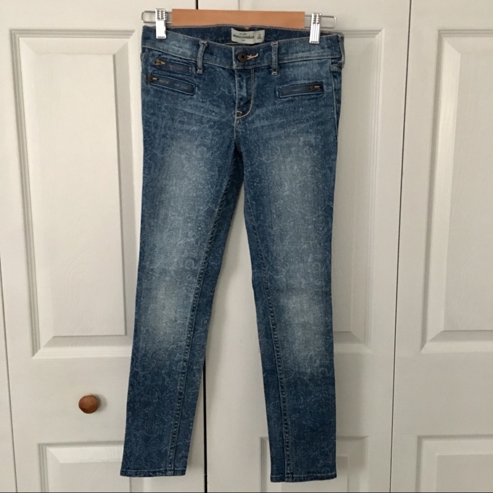 Abercrombie Kids Jeans Floral Print